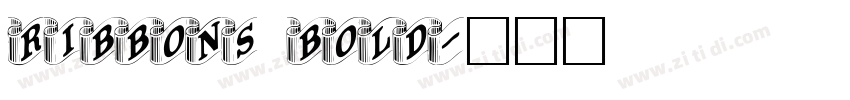 Ribbons Bold字体转换